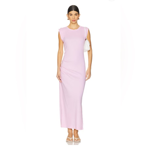 MICHAEL STARS REVOLVE NWOT Calliope Power Shoulder Maxi Dress - Picture 14 of 14